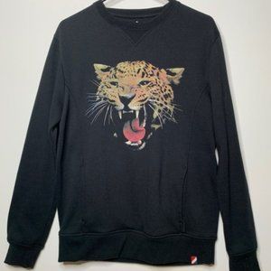 Crew Neck Graphic Sweatshirt